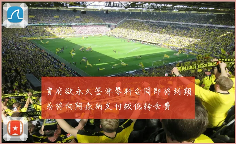 贾府欲永久签津琴科合同即将到期或将向阿森纳支付较低转会费